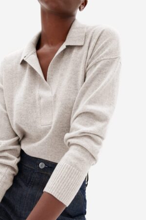 Gray Chunky Cardigan