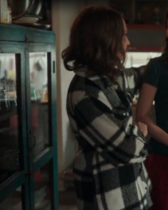 Irma Vep 2022 Alicia Vikander Plaid Jacket