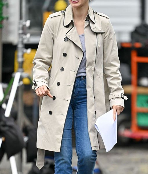 Jessica_Chastain_Beige_Coton_Coat_1