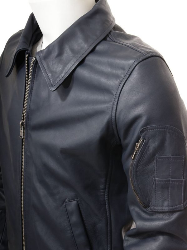 Mens_Blue_Bomber_1_Pocket_Jacket_2