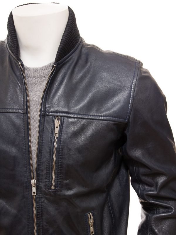 Men’s_Blue_Leather_Bomber_Jacket_4