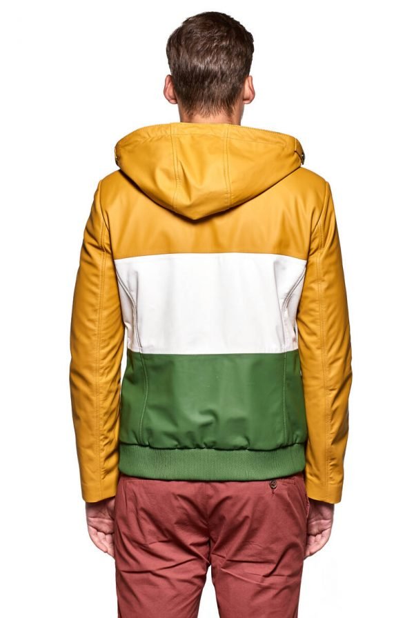 Men’s_Yellow_Hooded_Genuine_Leather_Sports_Coat_2