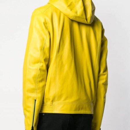 Mens_Yellow_Hooded_Leather_Jacket_1