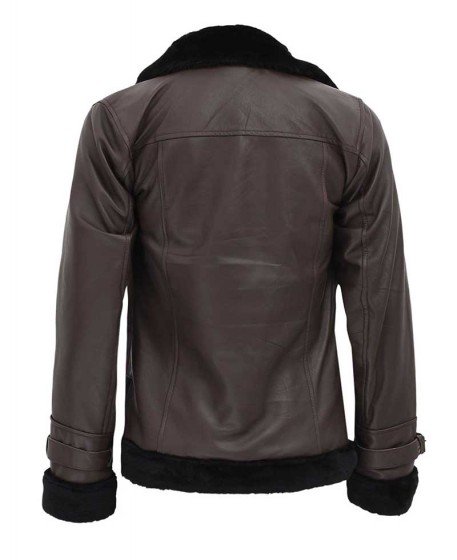 Women’s_Gertrude_Belted_Leather_Brown_Shearling_Jacket_Back