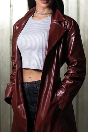 Blowback_Veronica_Maroon_Coat