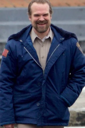 Stranger Things Jim Hooper Hooded Jacket