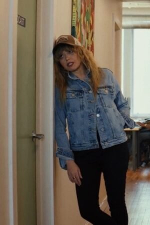 Charlie-Cale-TV-Series-Poker-Face-2023-Natasha-Lyonne-Denim-Jacket