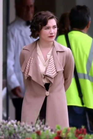 Oppenheimer Florence Pugh Trench Coat