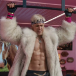 Barbie 2023 Ryan Gosling Fur Coat