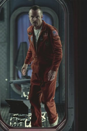Black-Mirror-Aaron-Paul-Orange-Flight-Jumpsuit-2