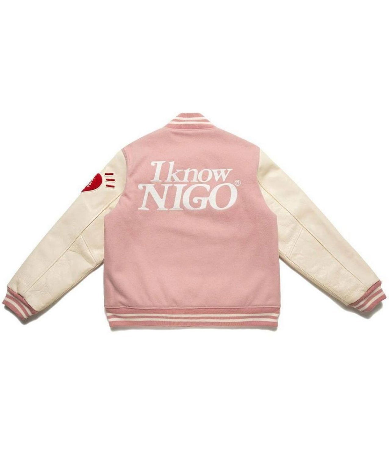 I Know Nigo Girls Don’t Cry Varsity Jacket - Image 2