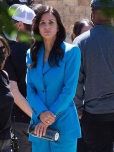 Courteney Cox Scream 6 Blue Coat