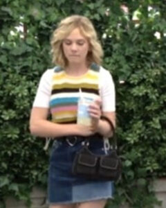 The Young And The Restless 2023 Lily Brooks O’Briant Striped Crochet Top