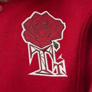 Teyana Red Varsity Jacket
