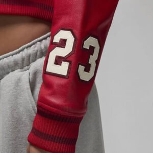Teyana Red Varsity Jacket