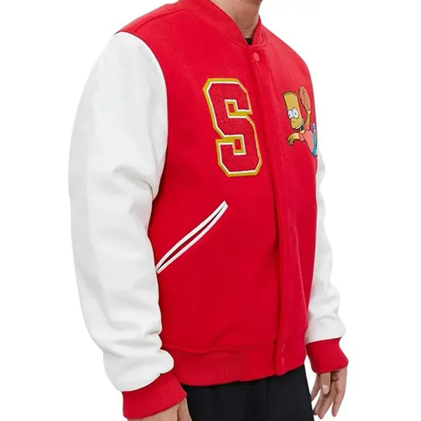 Bart Simpson Varsity Jacket