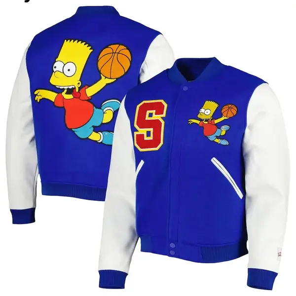 Bart Simpson Varsity Jacket