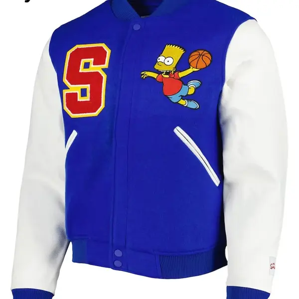Bart Simpson Varsity Jacket