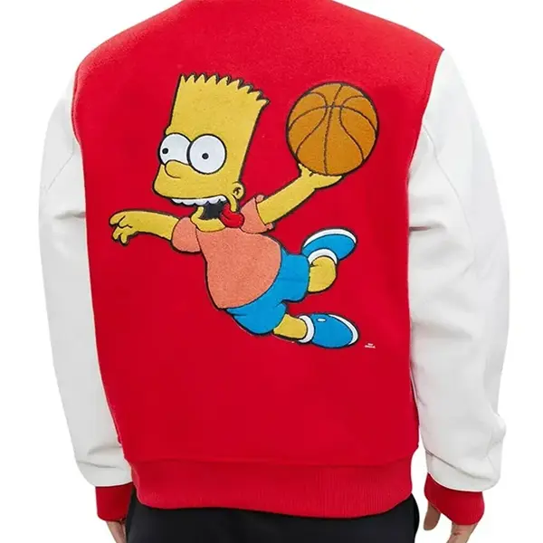 Bart Simpson Varsity Jacket