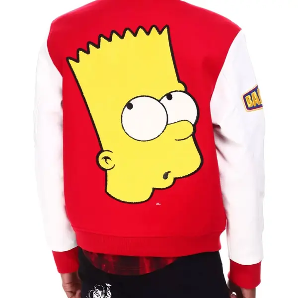 Bart Simpson Varsity Jacket