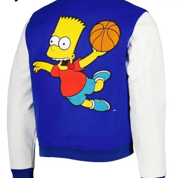 Bart Simpson Varsity Jacket