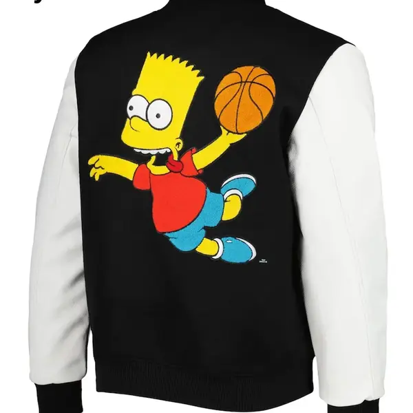 Bart Simpson Varsity Jacket