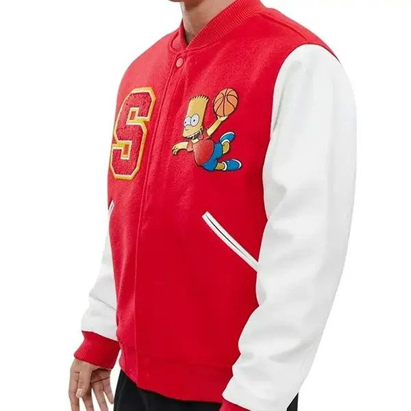 Bart Simpson Varsity Jacket