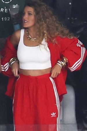 Blake Lively Super Bowl LVIII Tracksuit