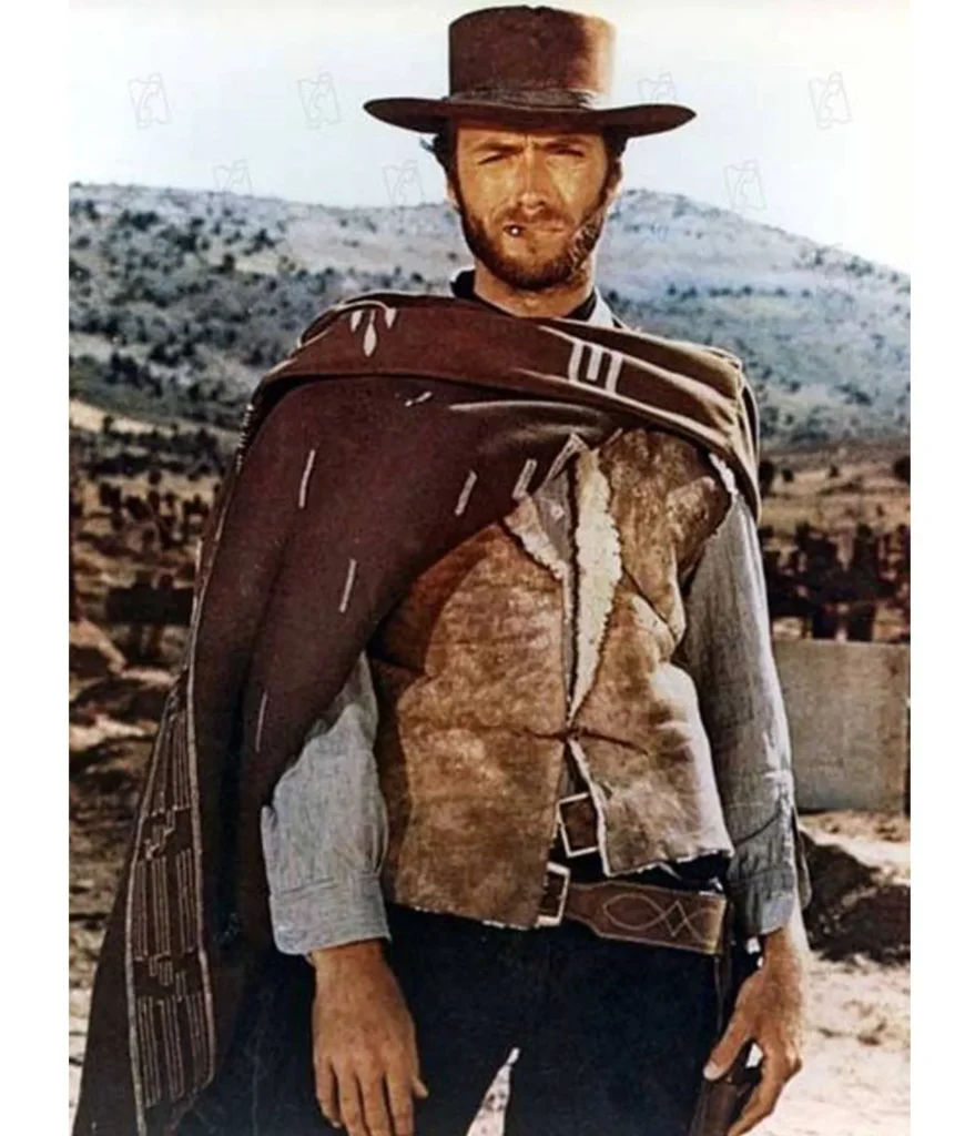 A Fistful Of Dollars Man With No Name Poncho