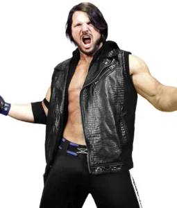 AJ Styles Vest with Hoodie