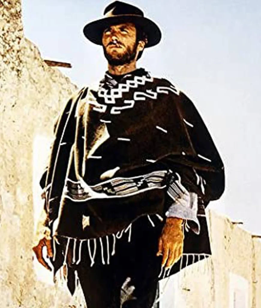 A Fistful Of Dollars Man With No Name Poncho