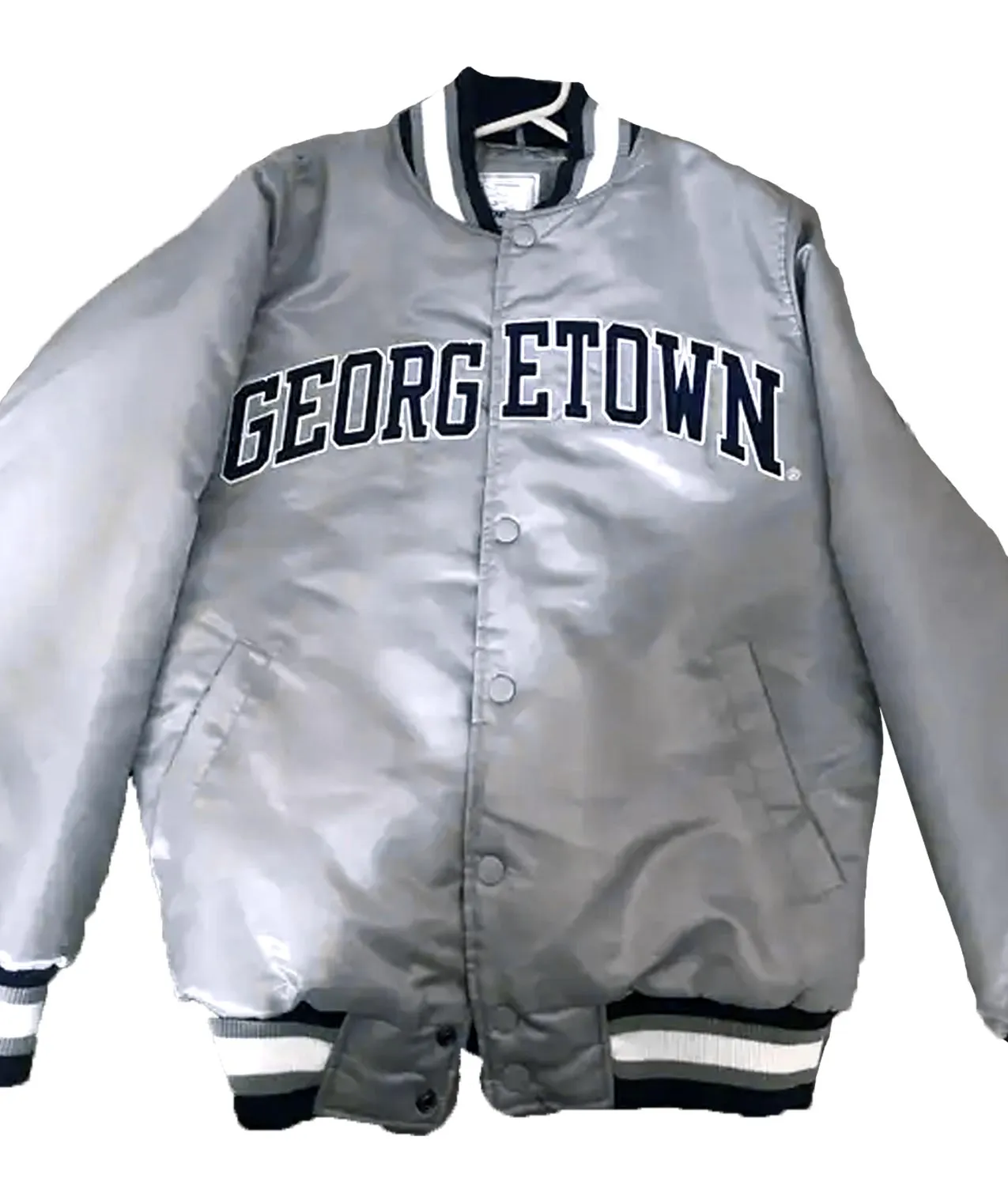 Villa Georgetown Hoyas Team Satin Jacket - Image 2
