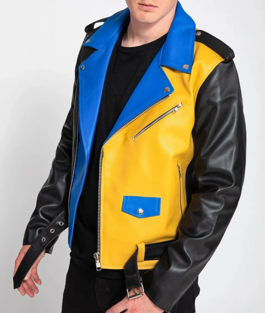 Men’s Biker Leather Jacket