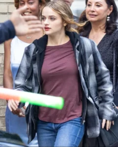 A Family Affair 2024 Joey King Plaid Blazer