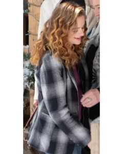 A Family Affair 2024 Joey King Plaid Blazer