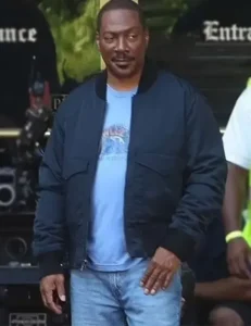 Eddie Murphy Beverly Hills Cop Axel F Bomber Jacket