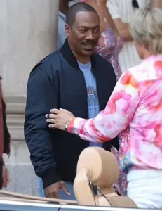 Eddie Murphy Beverly Hills Cop Axel F Bomber Jacket