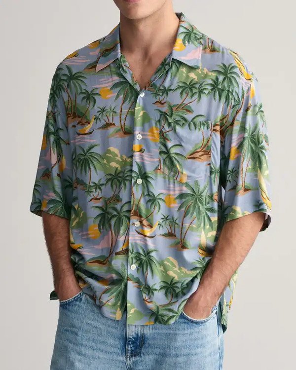 Dois-as-10-Claudio-Ramos-Hawaiian-Beach-Print-Shirt