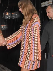Taylor Swift Crochet Mini Dress