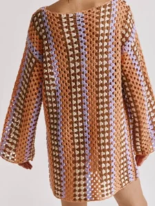 Taylor Swift Crochet Mini Dress
