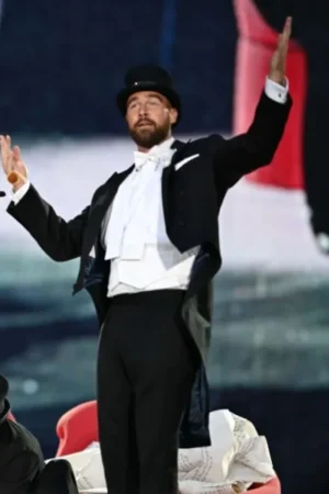 Travis Kelce the Eras Tour London Suit
