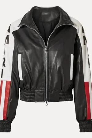 Power Book II Ghost Flag Leather Jacket
