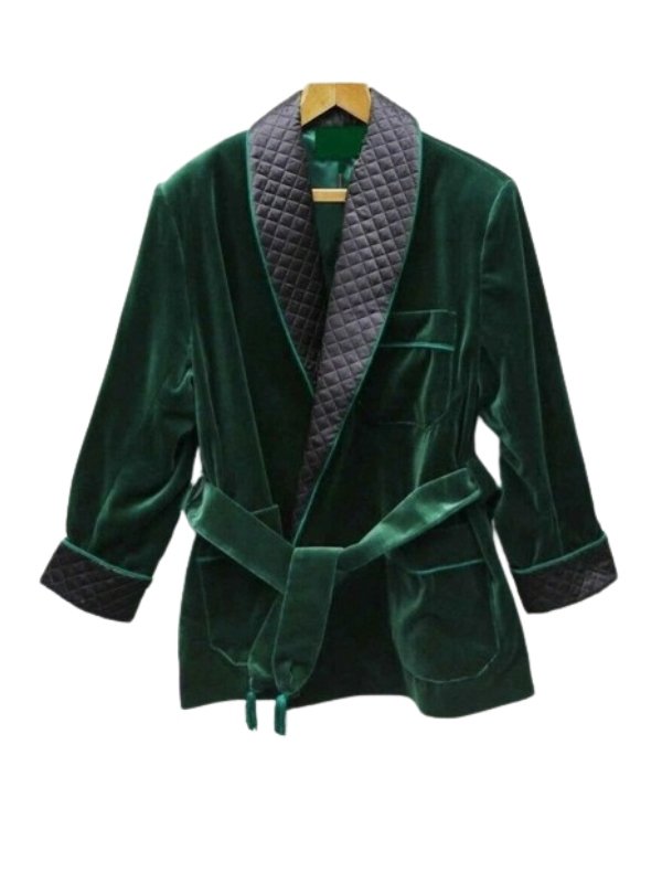 Roselli-Smoking-Green-Velvet-Jacket