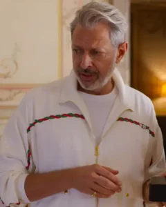 KAOS 2024 Jeff Goldblum White Track Jacket