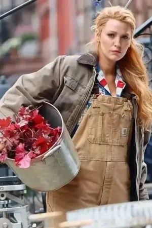 Lily It Ends with Us 2024 Grey Jacket