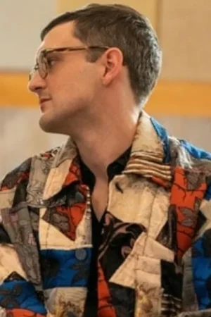 Only Murders In The Building S03 Jacquard Patchwork Jacket