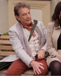 Only Murders in the Building S04 Martin Short Check Blazer