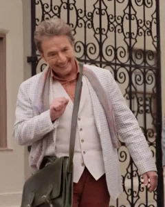 Only Murders in the Building S04 Martin Short Check Blazer