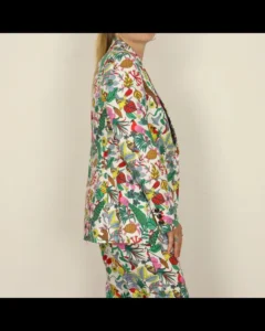 Great British Bake Off S15 Prue Leith Floral Blazer