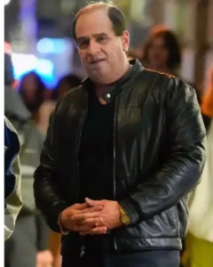 The Penguin Colin Farrell Black Leather Jacket